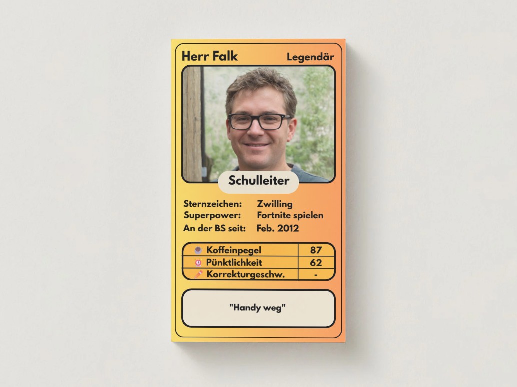 AbiCards Design 2 Karte 2